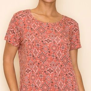 Western print shirt
